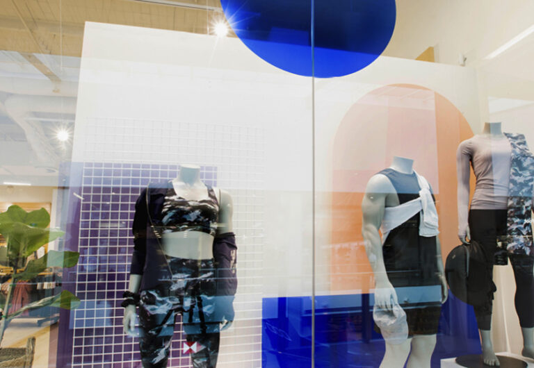 Lululemon Seasonal Window Displays Dashing Group