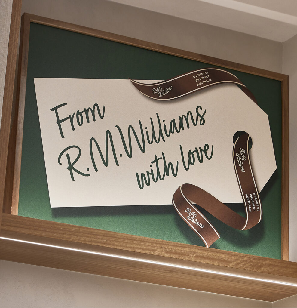 R.M. Williams Gifting Windows and Pop-up