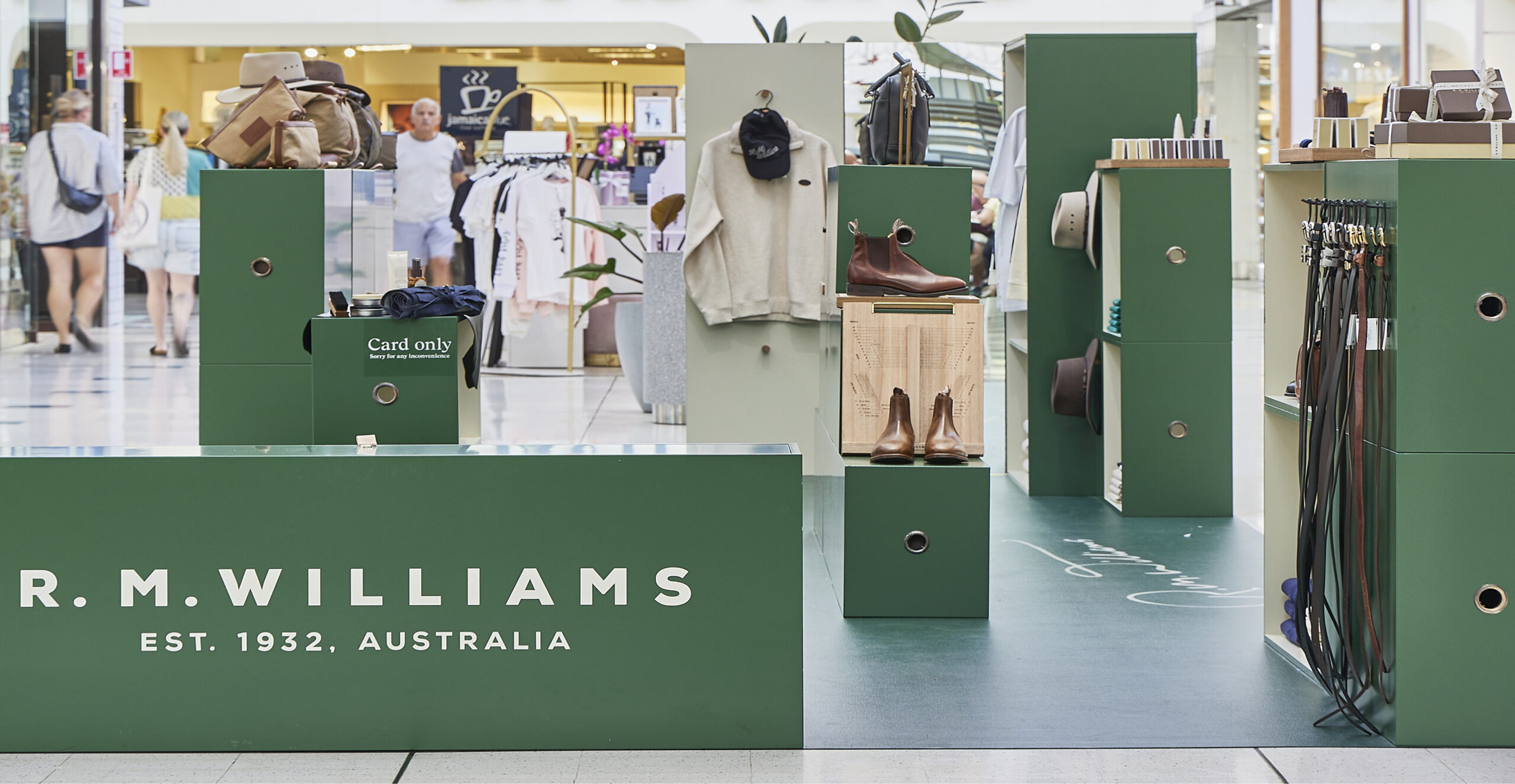 R.M. Williams Gifting Windows and Pop-up