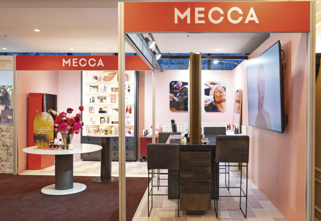 MECCA Travel Retail Event Booths 