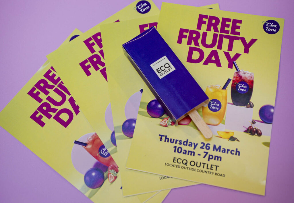 ECQ Outlet Launch Activation