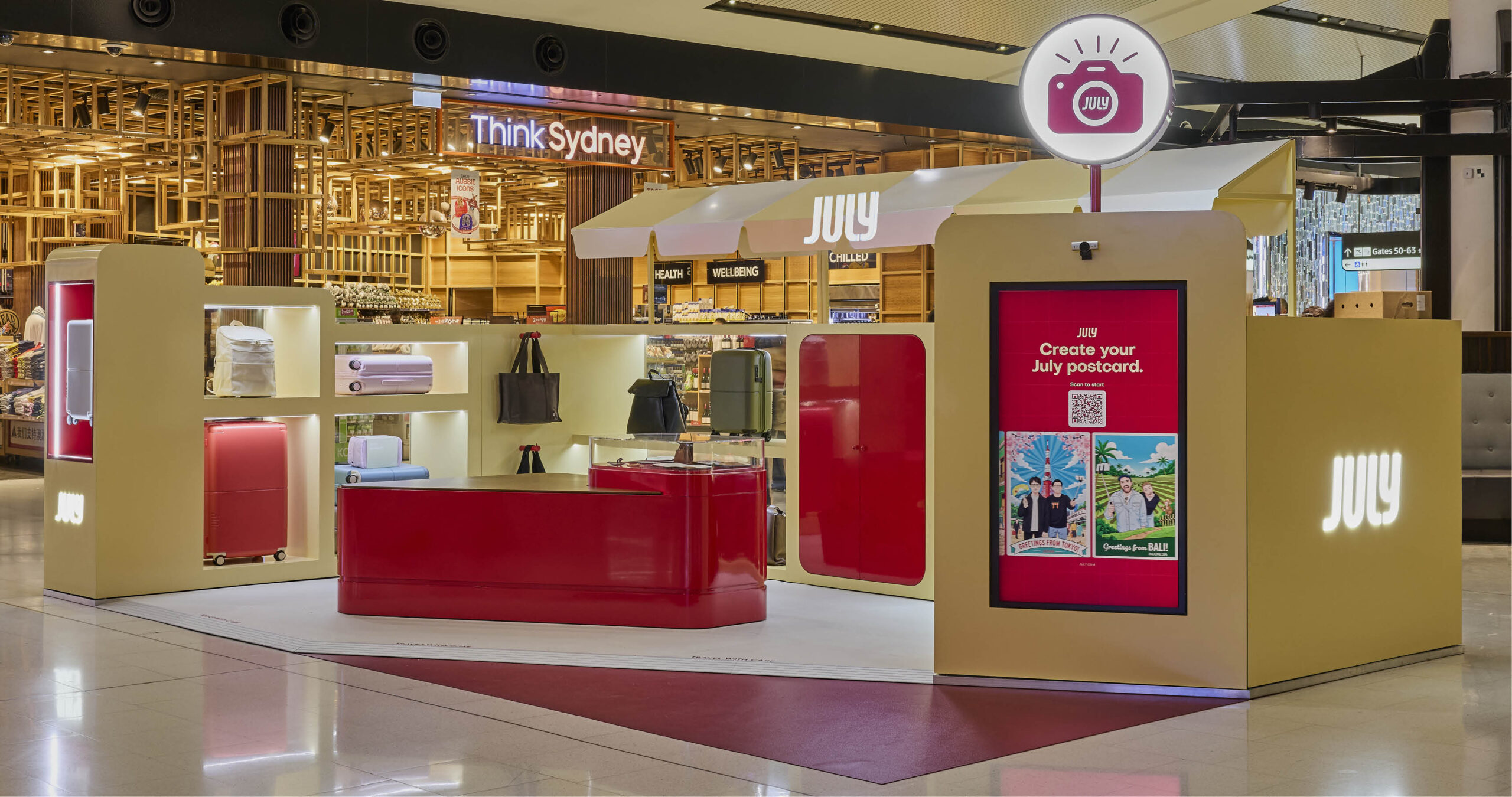 JULY - Sydney Airport Pop-Up