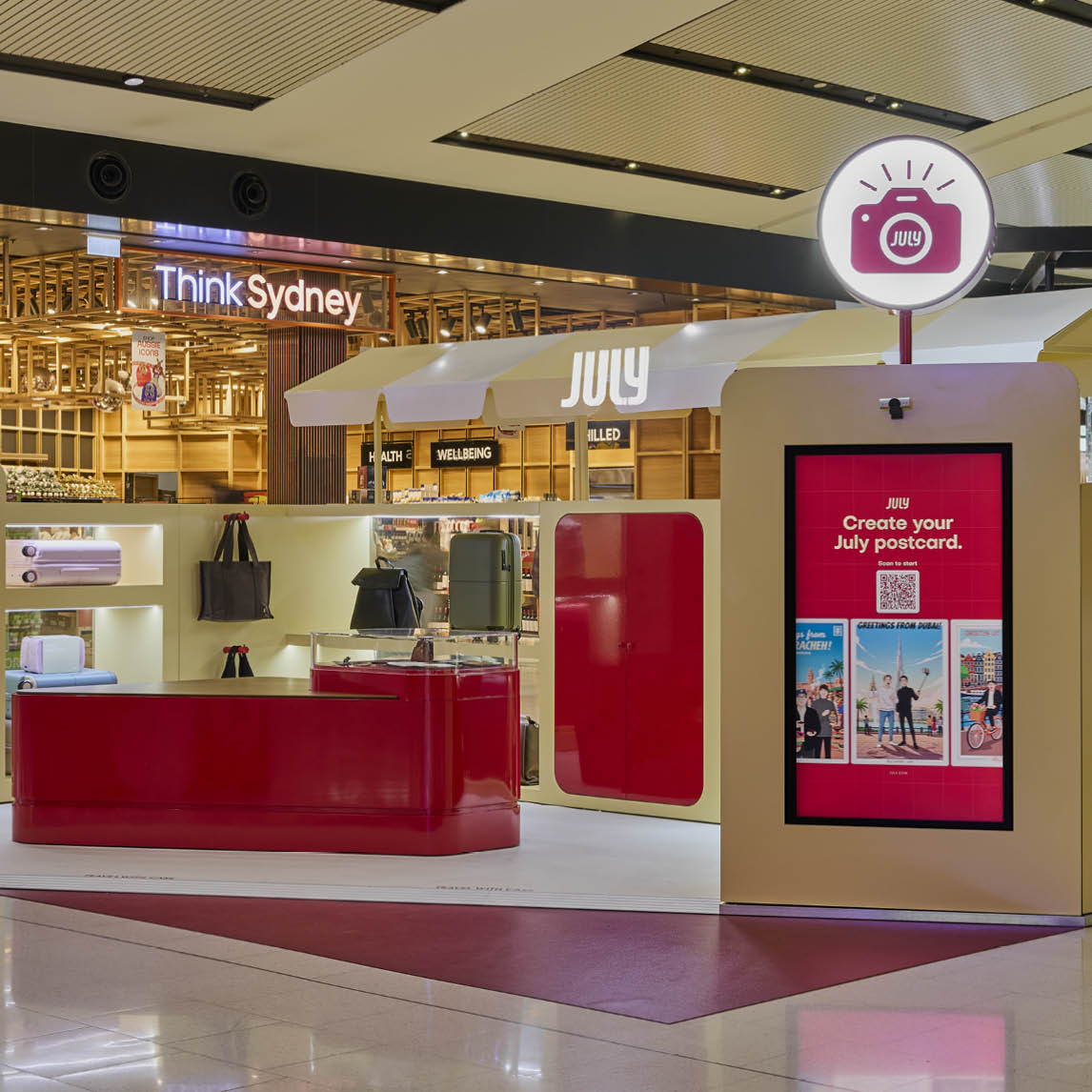 JULY - Sydney Airport Pop-Up