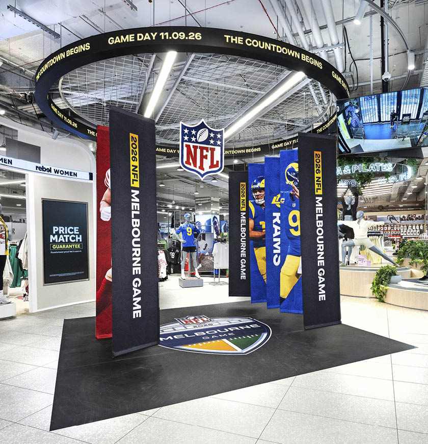 Rebel Sport - NFL Activation