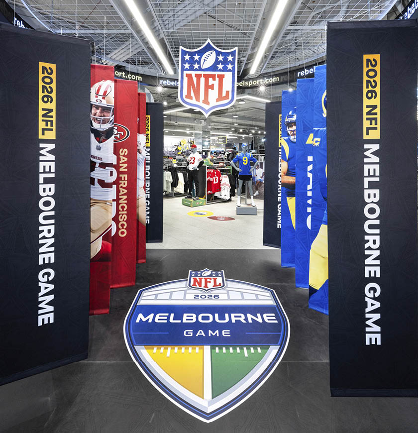 Rebel Sport - NFL Activation