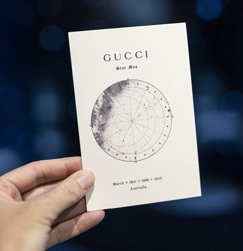 Gucci Cosmogonie Retailtainment